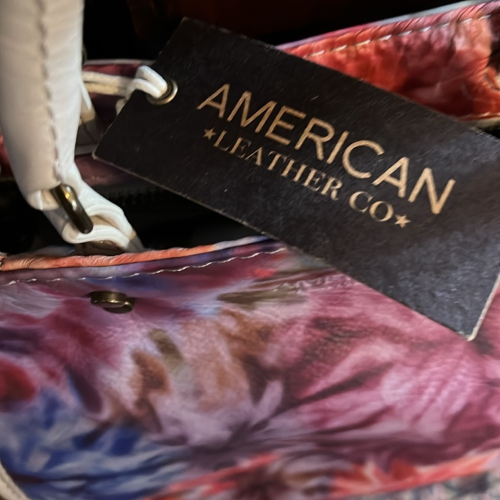 AMERICAN LEATHER CO. GENUINE Leather BAG - Picture 2 of 4